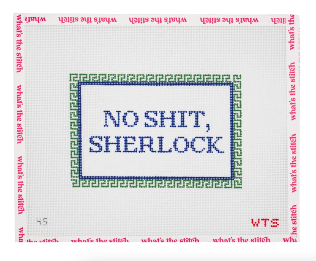 Not Shit, Sherlock Canvas