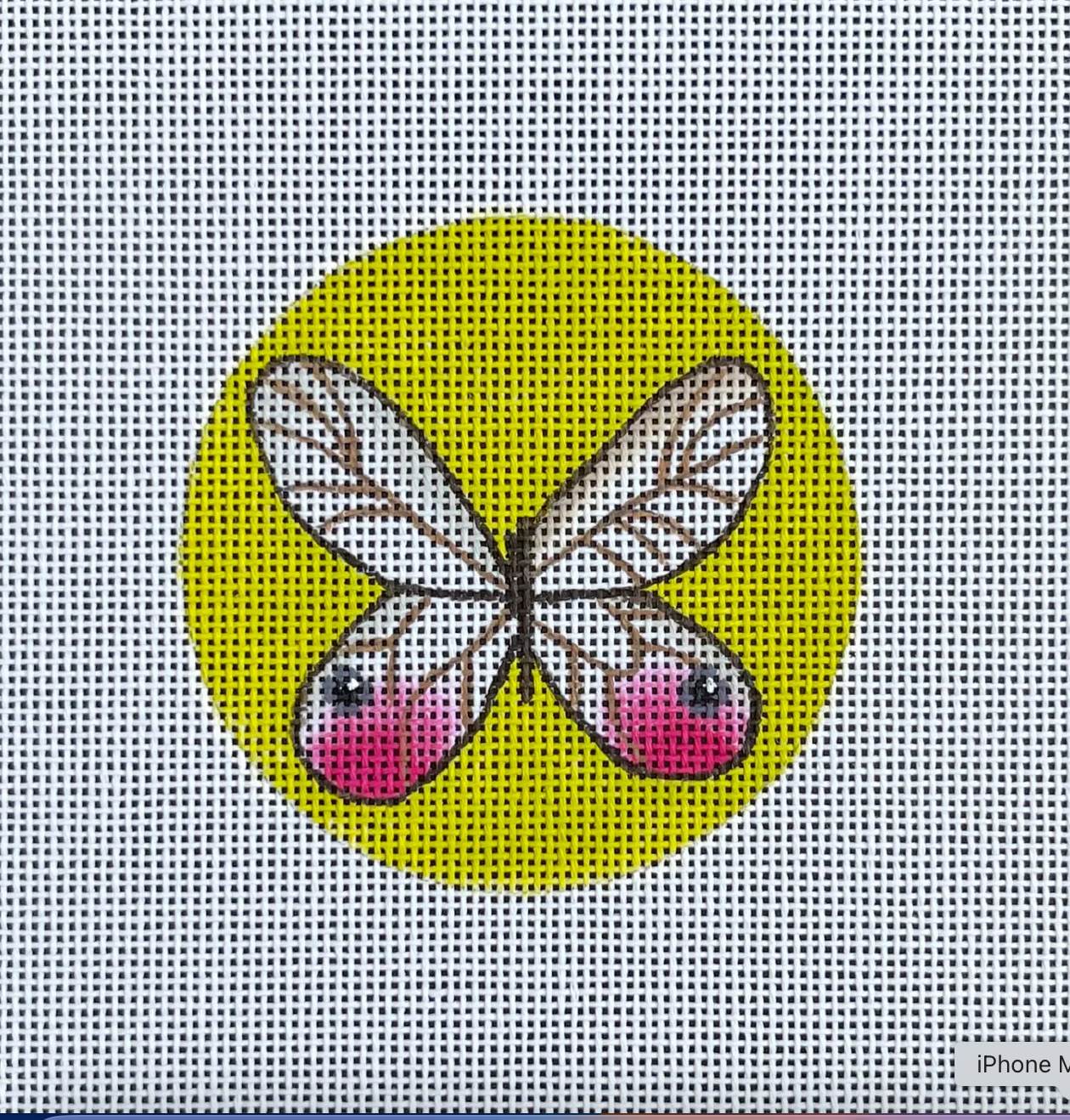 Green Butterfly Canvas