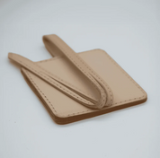 Self Finishing Leather Bag Tag