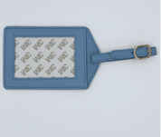 Leather Self Finishing Rectangle Luggage Tag