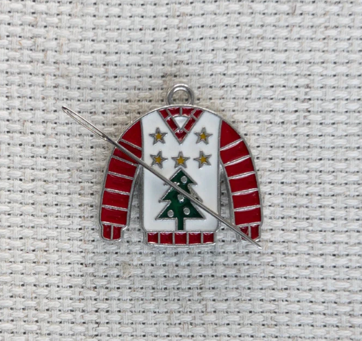 Red Sweater Needle Minder