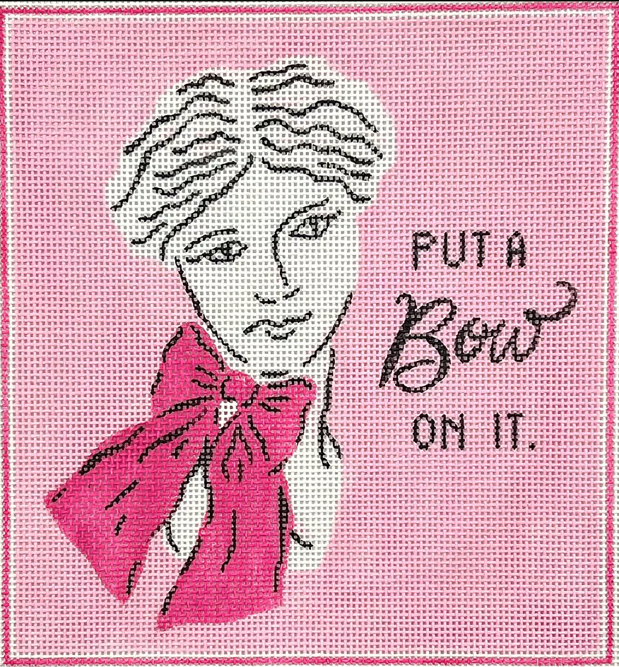 Put A Bow On It Canvas