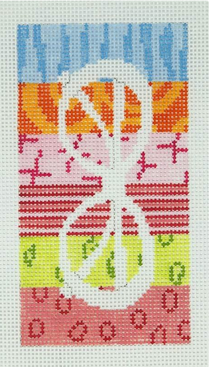 Bright Stripe Eyeglass Canvas
