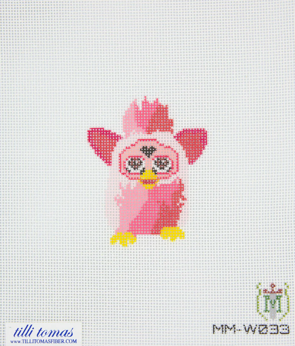 Pink Furby Canvas