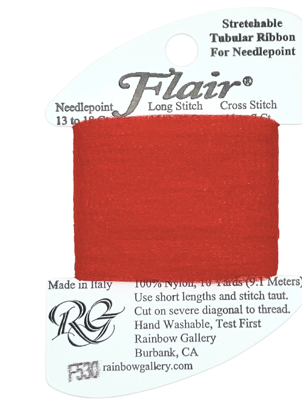 Flair Ribbon F530 Christmas Red