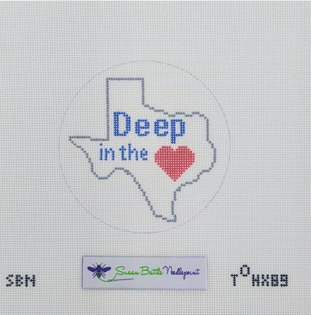Deep in the Heart of Texas Canvas