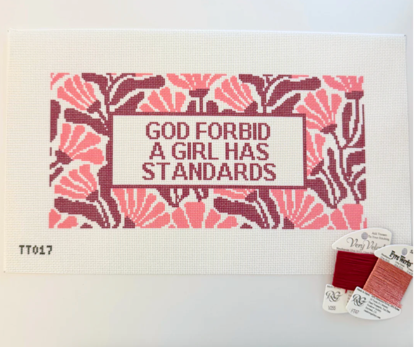 God Forbid a Girl Has Standards Canvas