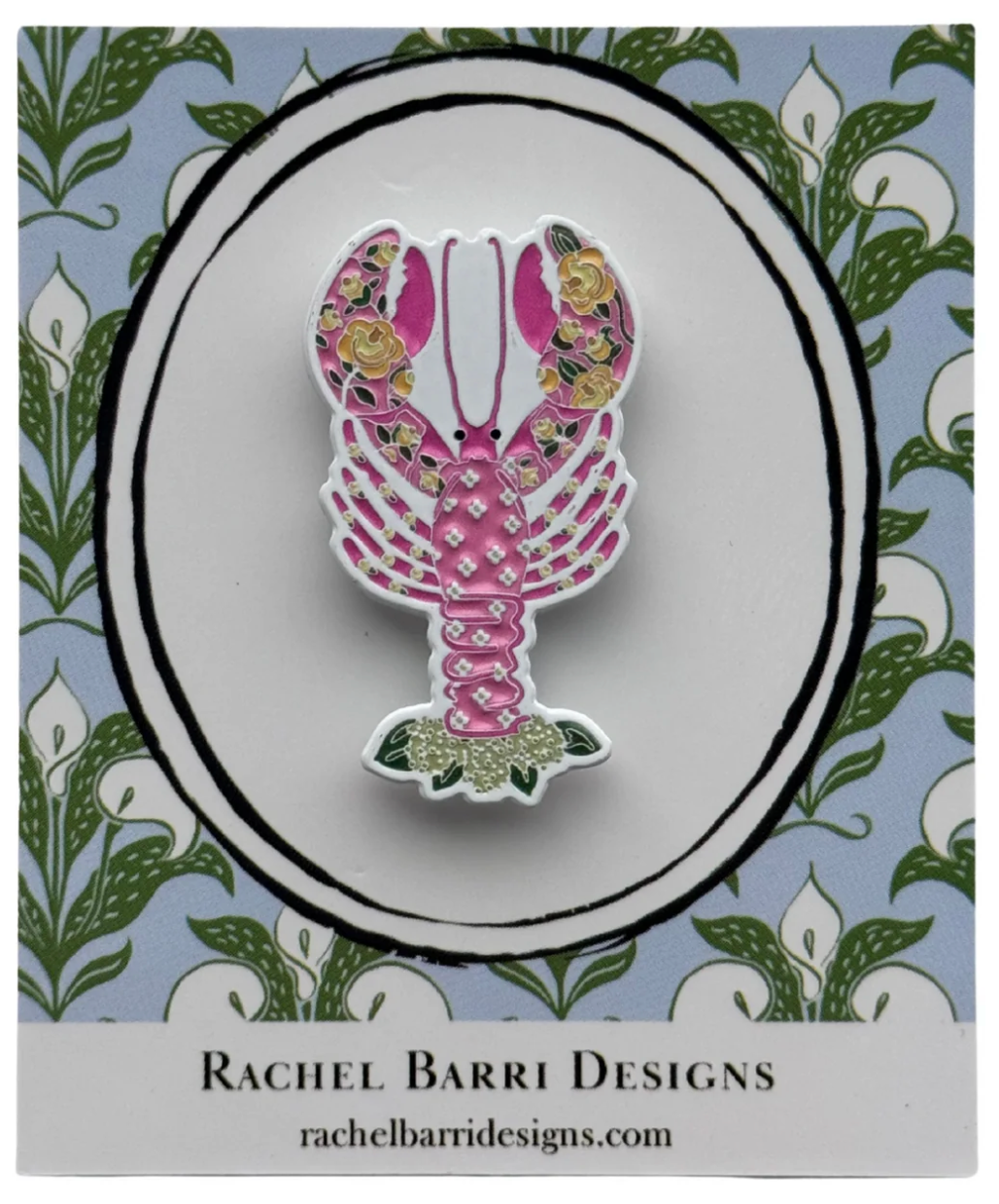 Lola the Lobster Needle Minder