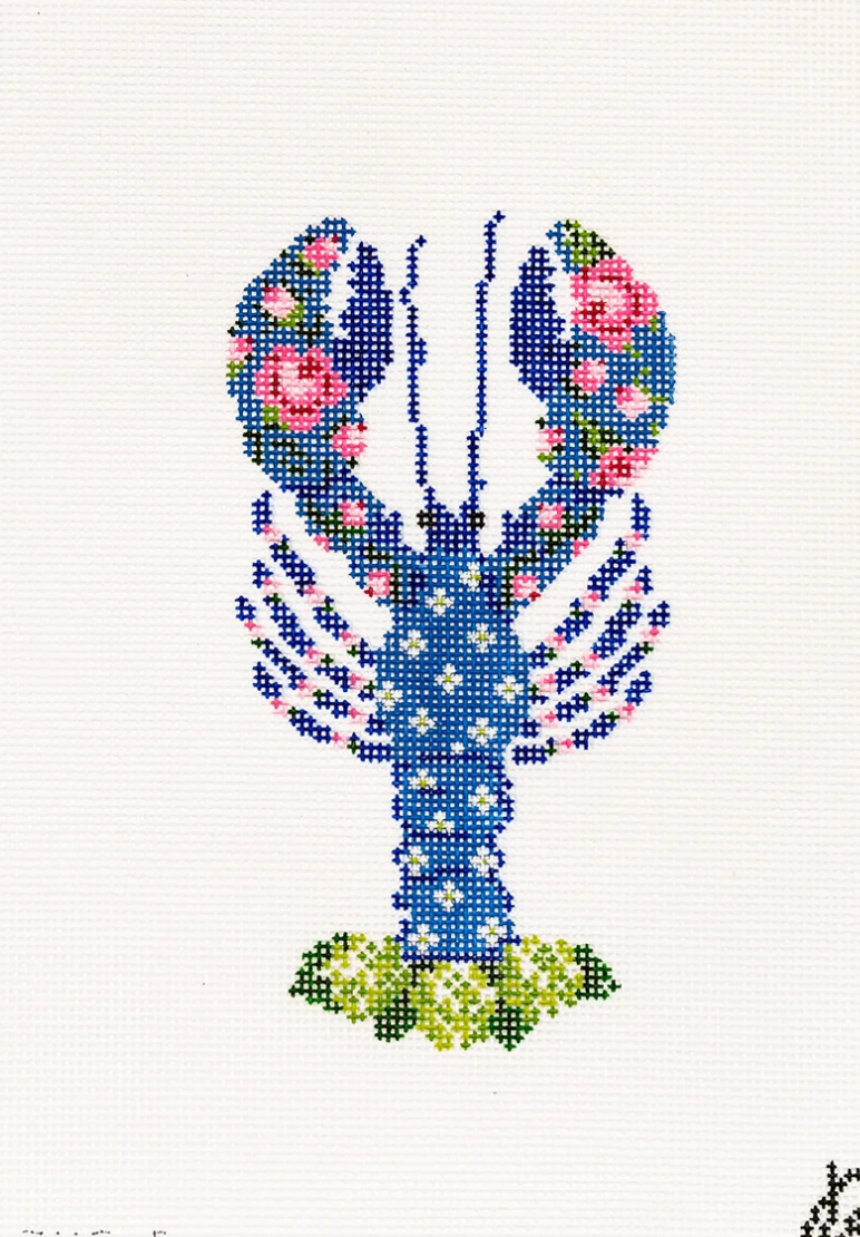 Lucy the Blue Lobster Canvas