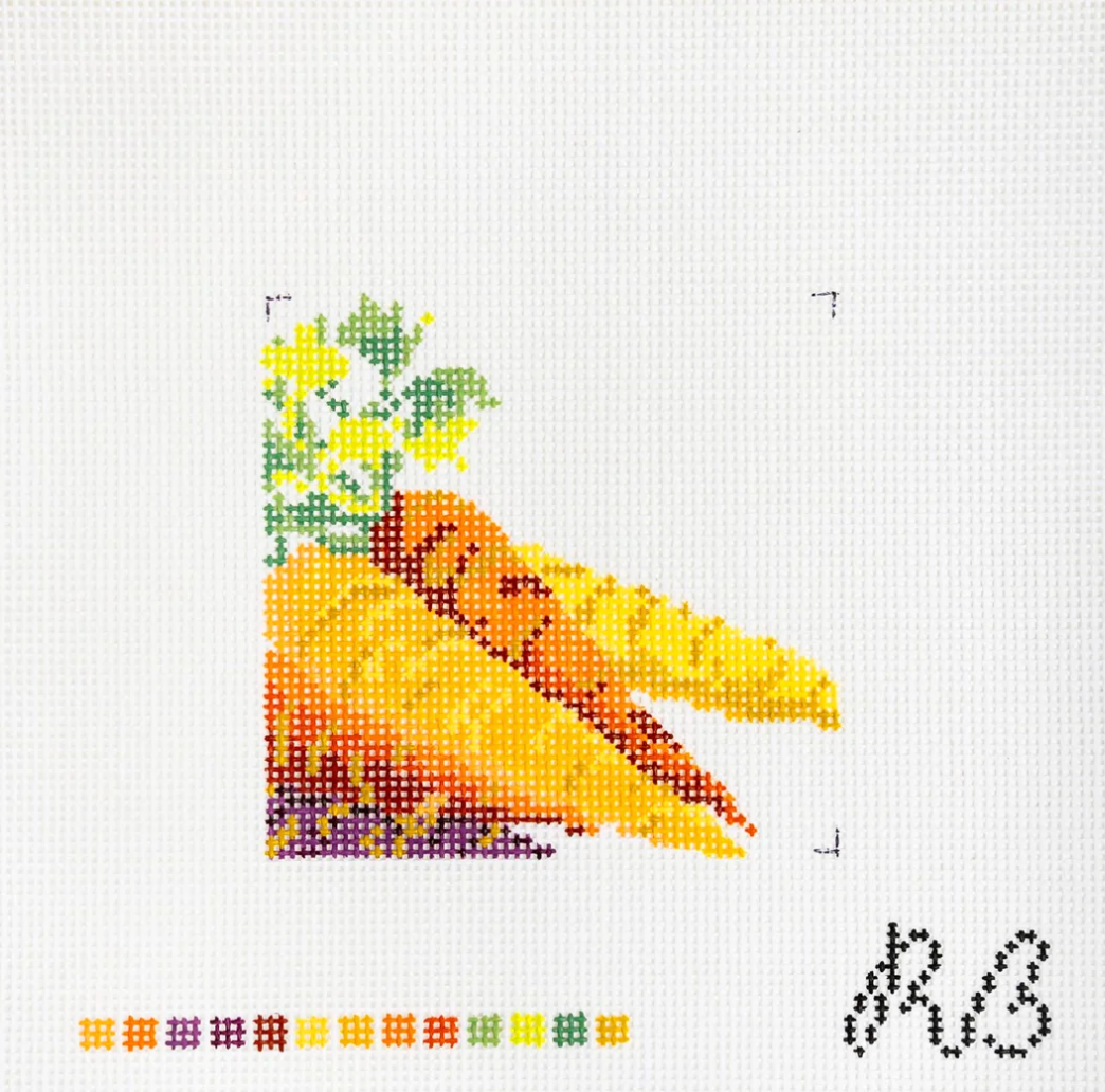 Golden Carrots Canvas