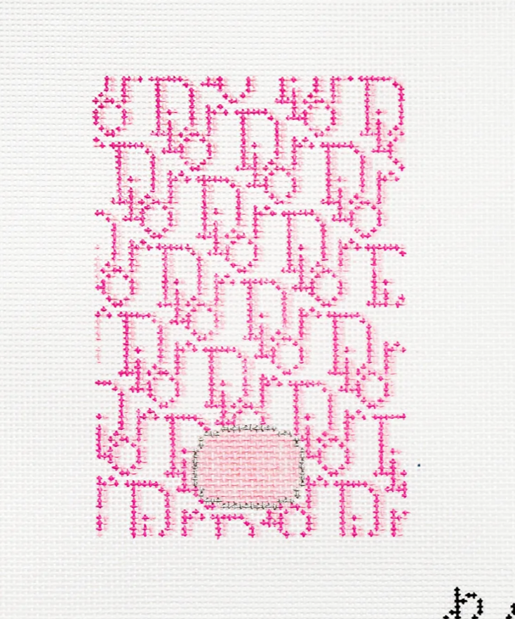 Pink Dior Passport Canvas