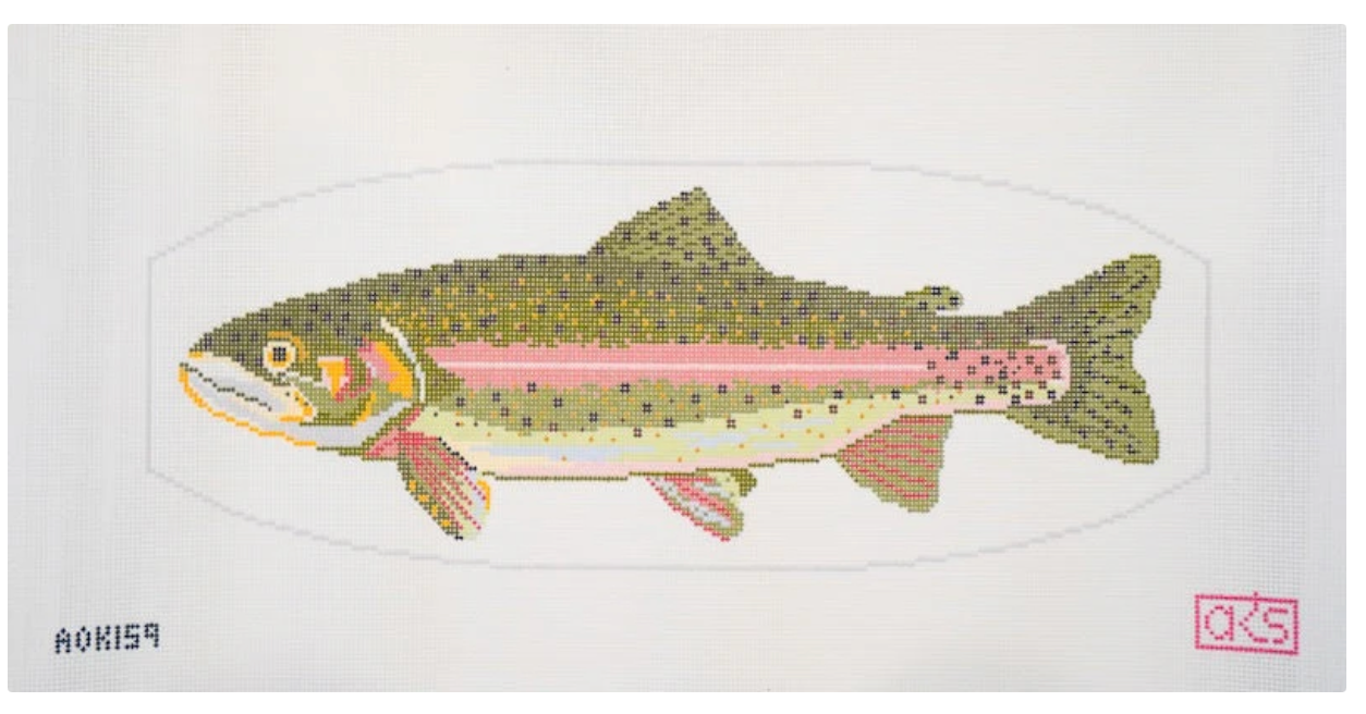 Rainbow Trout Canvas