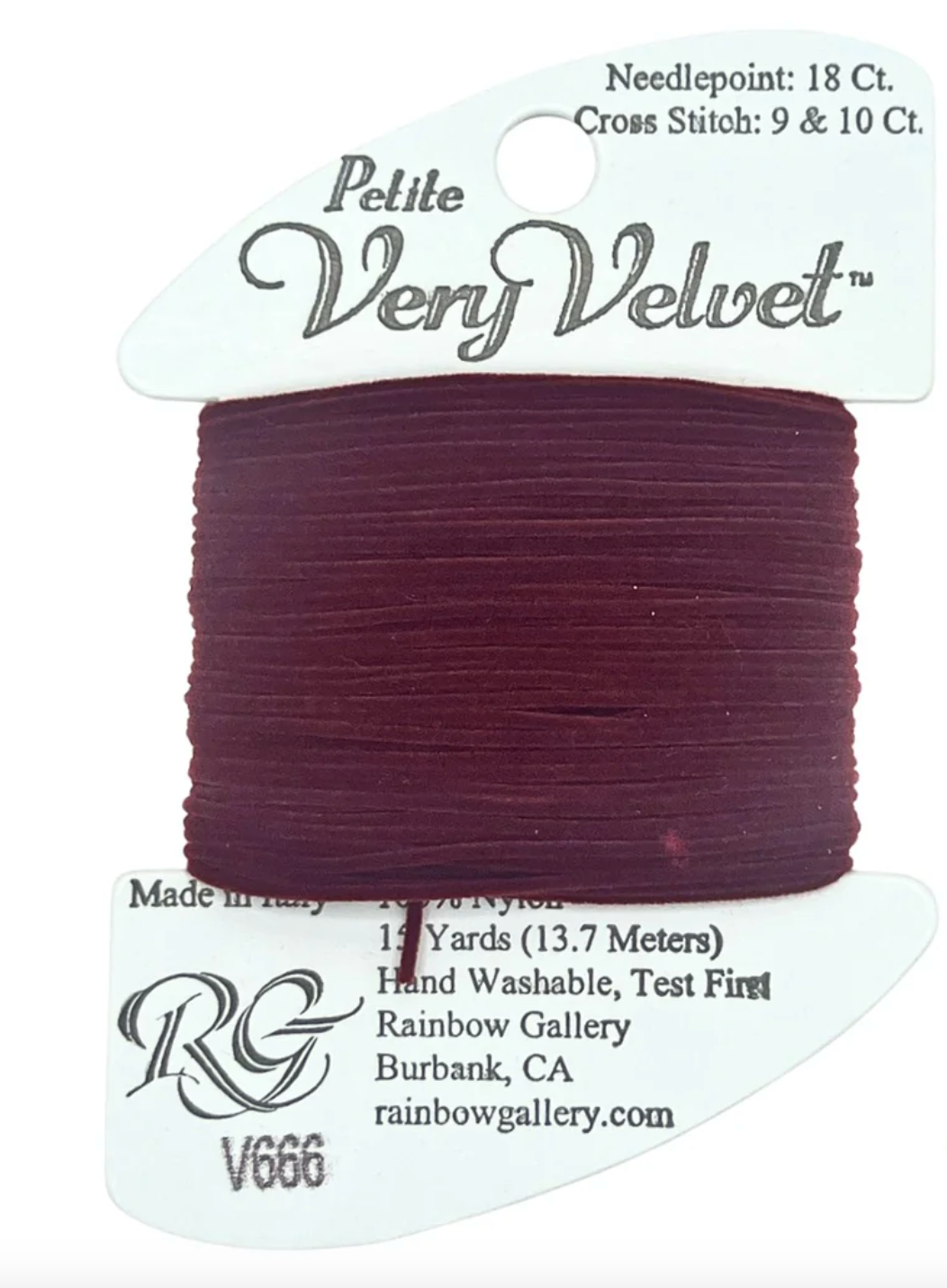 PET V-VELVET V666 - Ruby