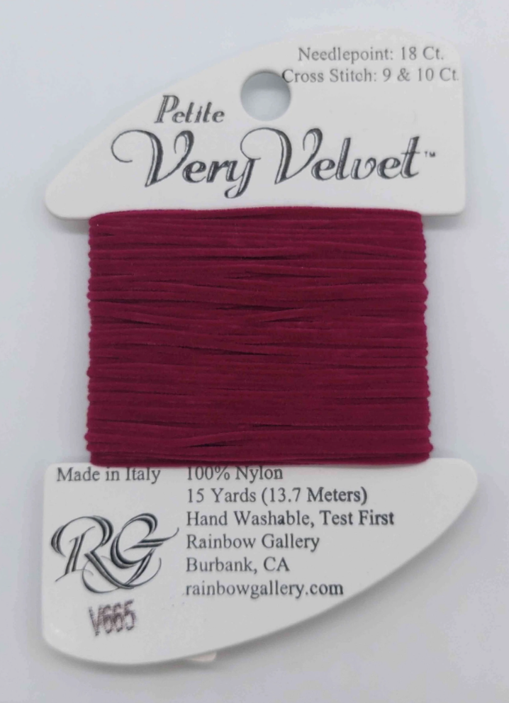 PET V-VELVET V665 - Dark Raspberry