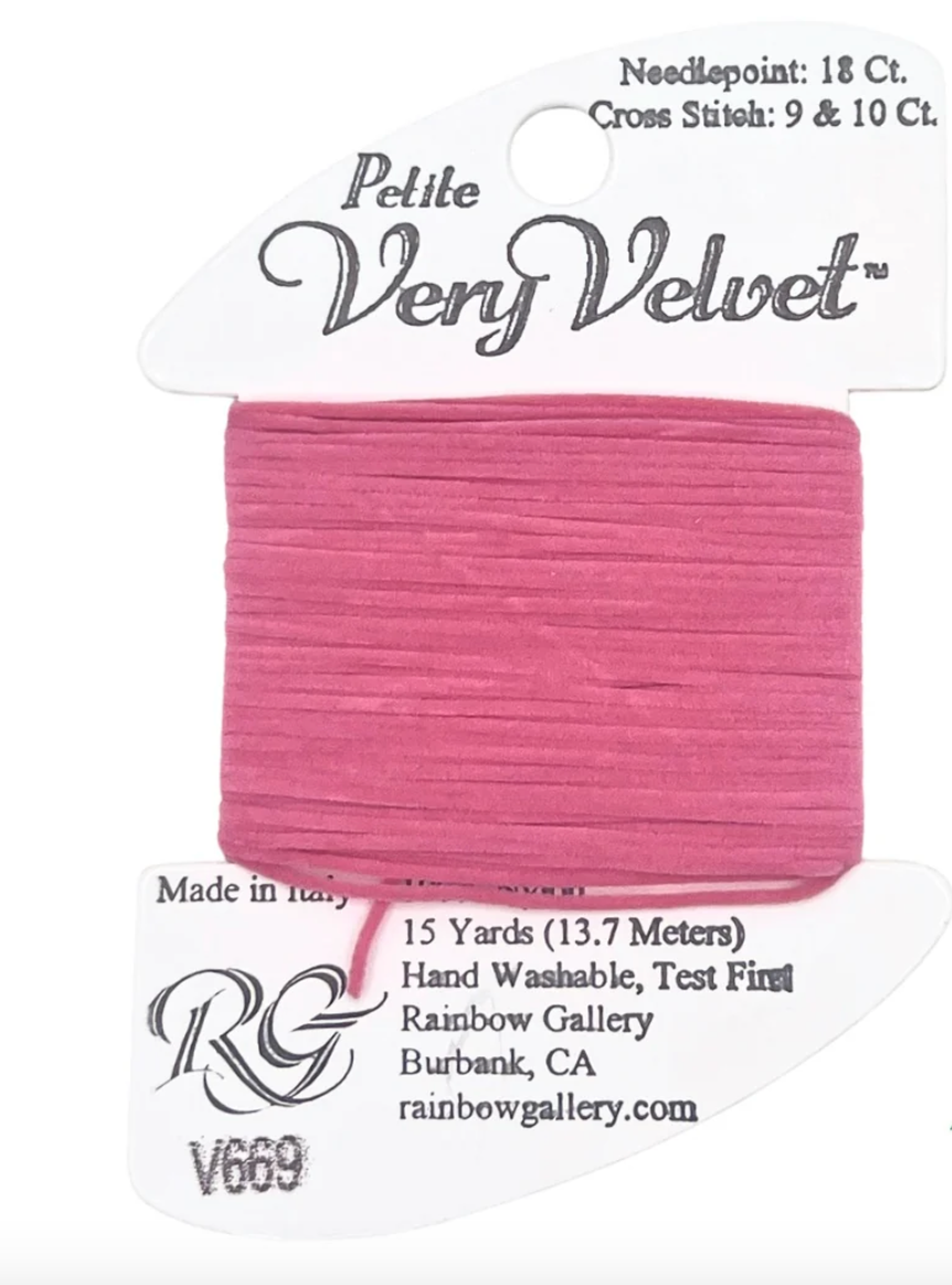 PET V-VELVET V669 - Medium Raspberry