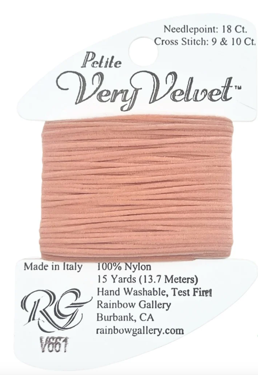 PET V-VELVET V661 - Peach Flesh