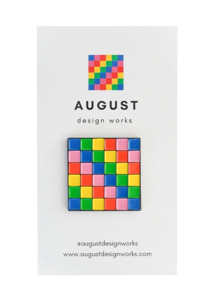 Rainbow Grid Needle Minder