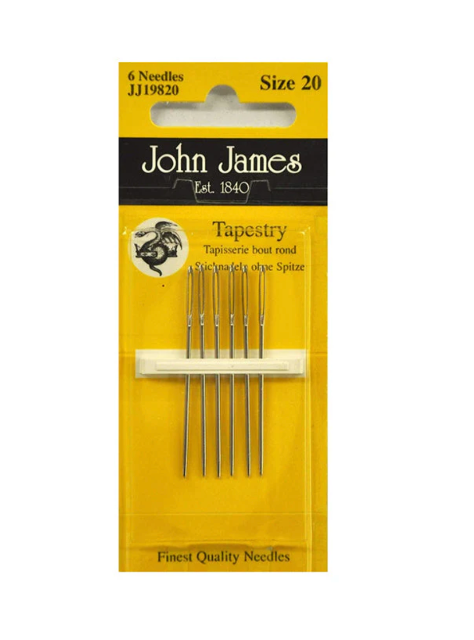 Size 20 Tapestry Needle - John James