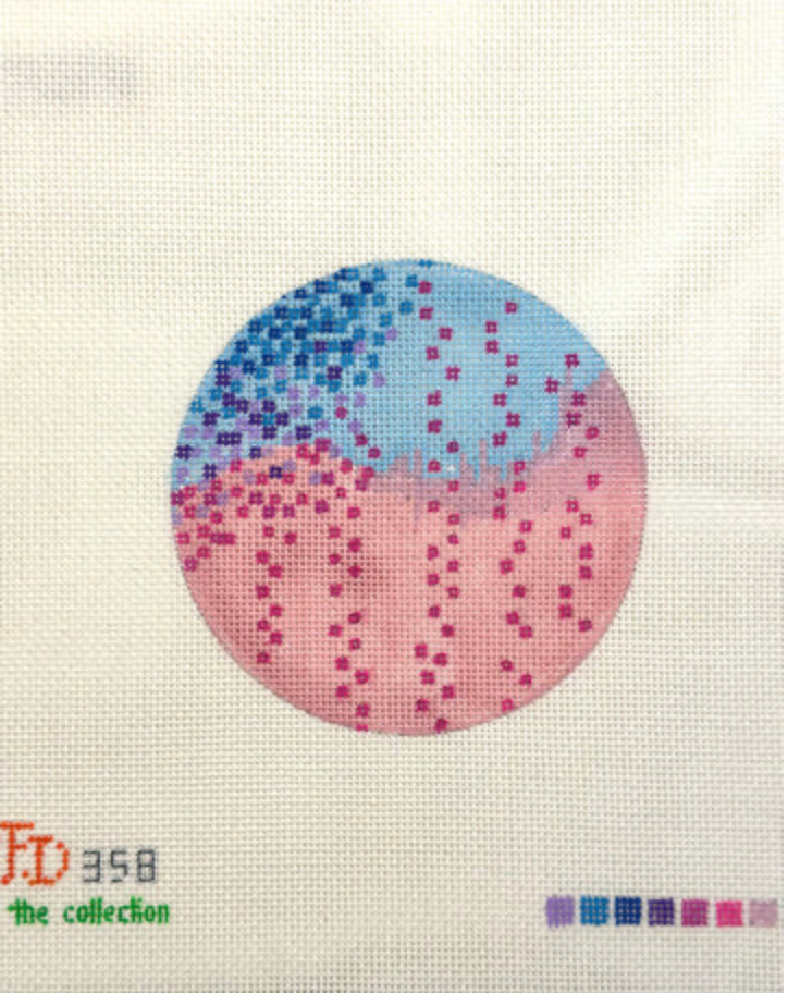 Eras Lover Round Canvas