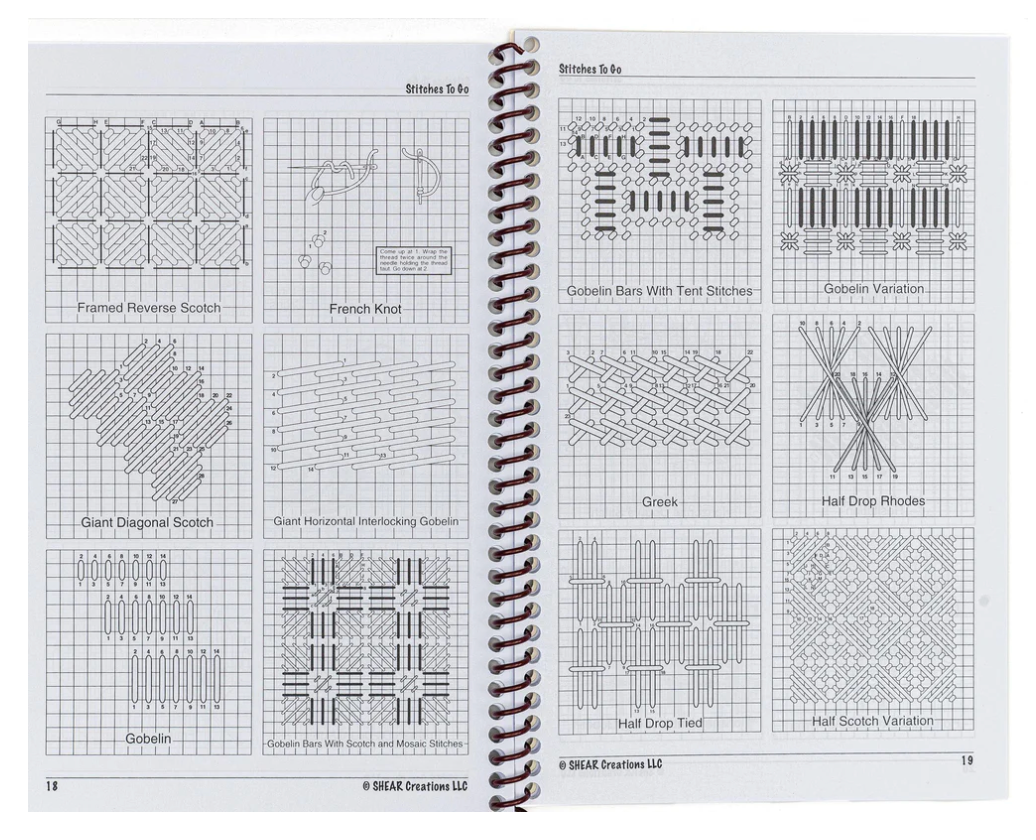Stitches to Go Book