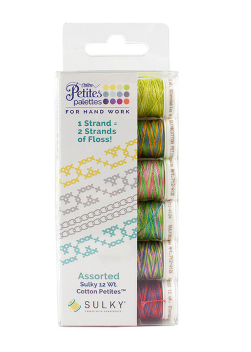 Calypso Beat Collection 12 Wt. Cotton Petites Blendables Thread - 50 yd. Spools