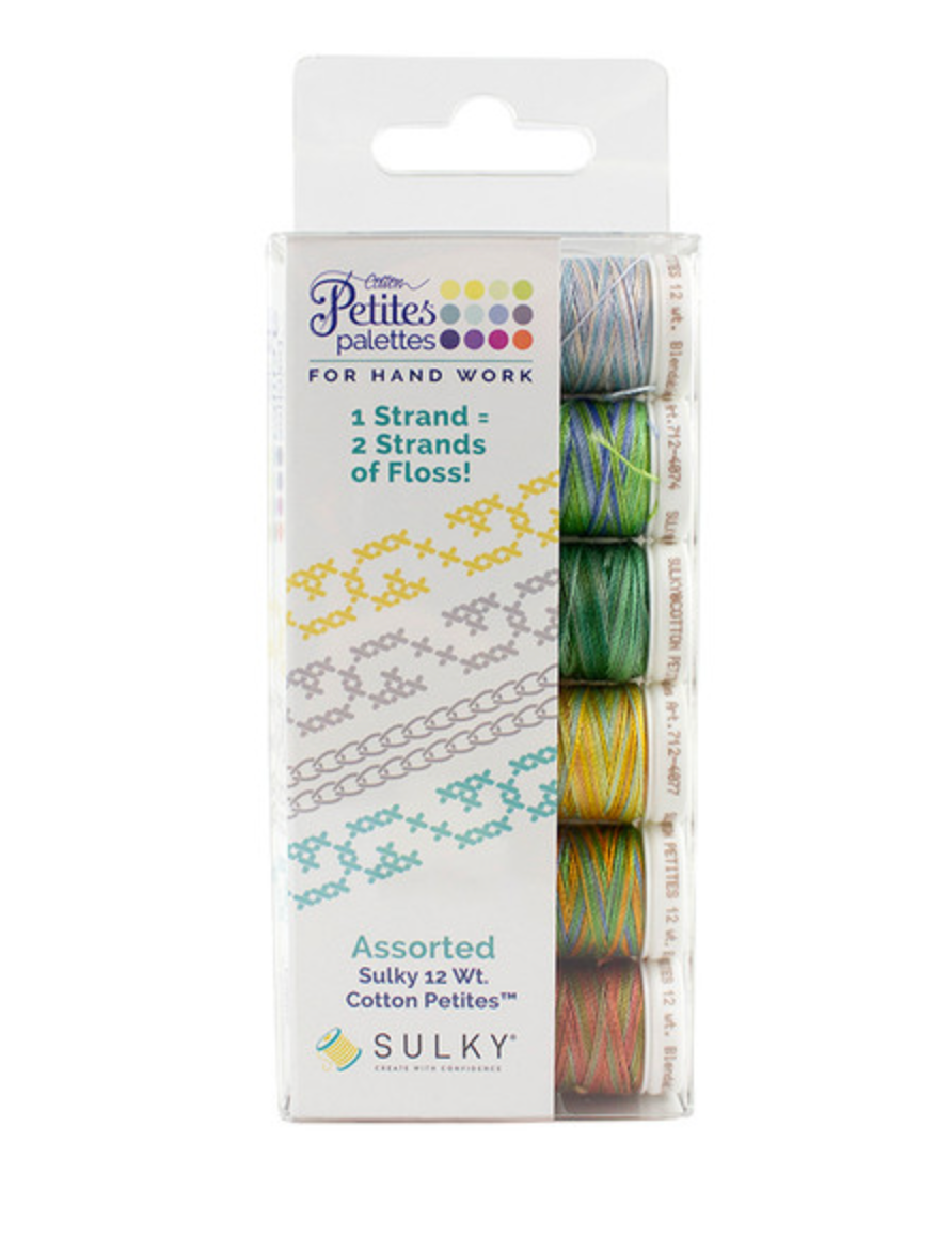 All Terrain Collection 12 Wt. Cotton Petites Blendables Thread - 50 yd. Spools