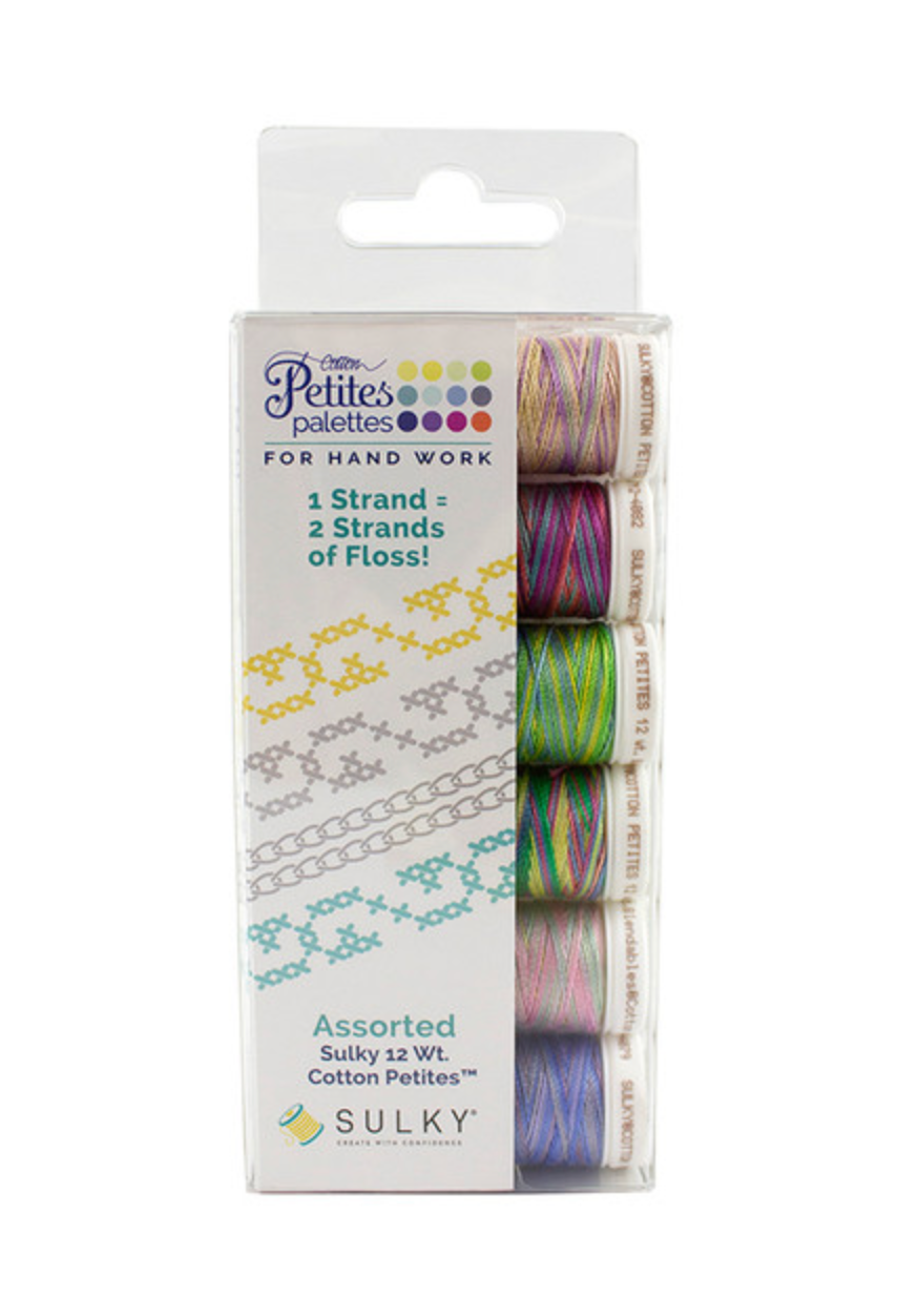 Garden Party Collection 12 Wt. Cotton Petites Blendables Thread - 50 yd. Spools