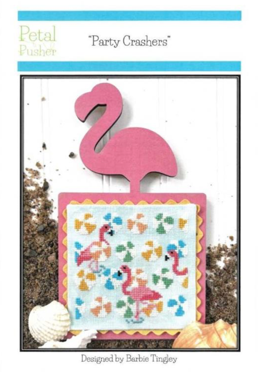 Party Crashers - Petal Pusher Cross Stitch Pattern
