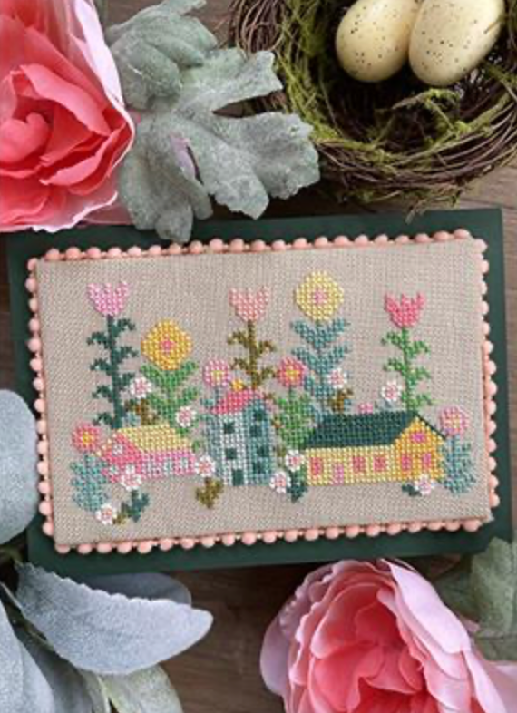 Saltbox Fairy Village - Petal Pusher Cross Stitch Pattern