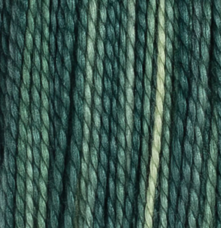 58 Xmas Green Perle 3 Cotton Thread