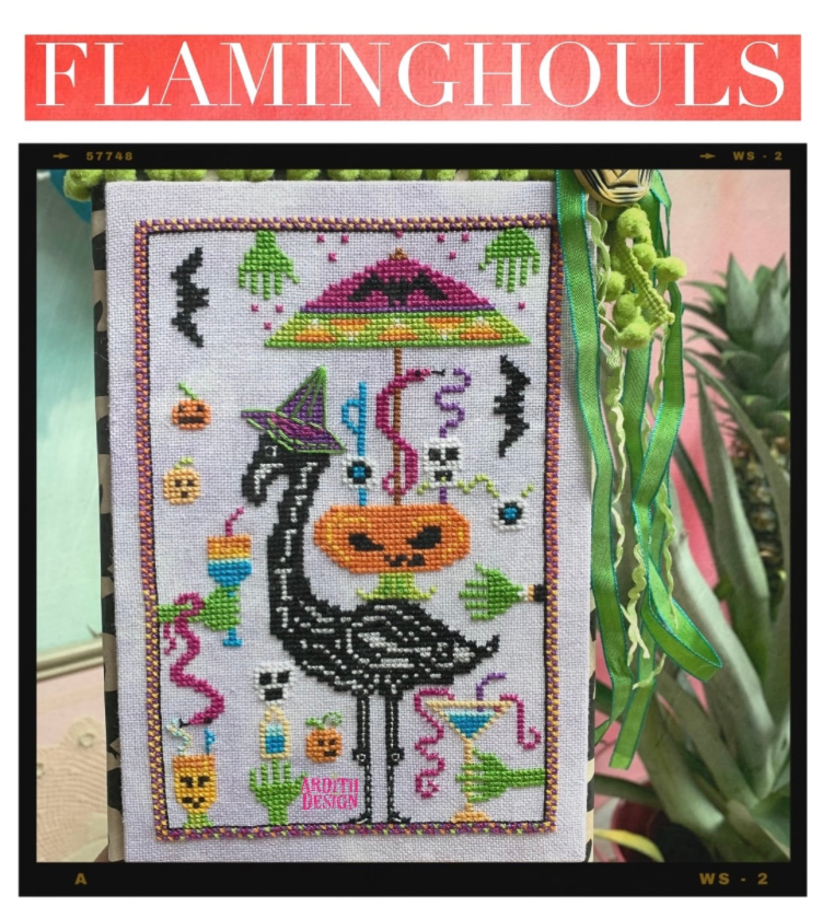Flaminghouls Printed Cross Stitch Chart