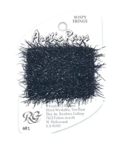 Arctic Rays AR1 Black - Wispy Fringe