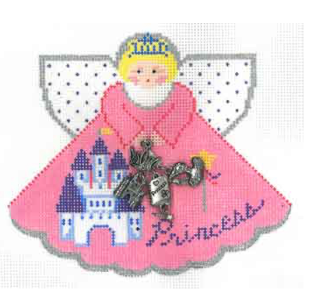 Princess Angel with Charm Canvas