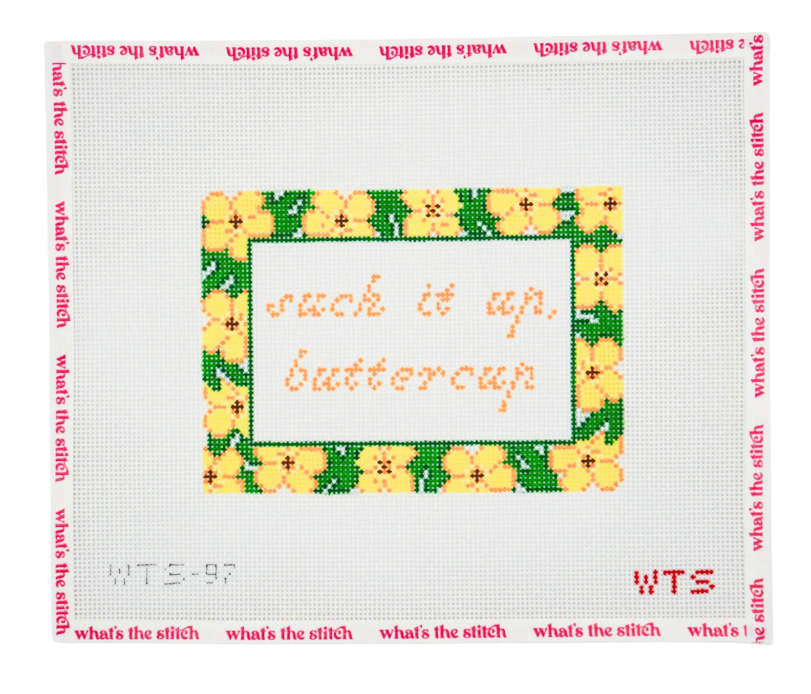 Suck It Up Buttercup Canvas