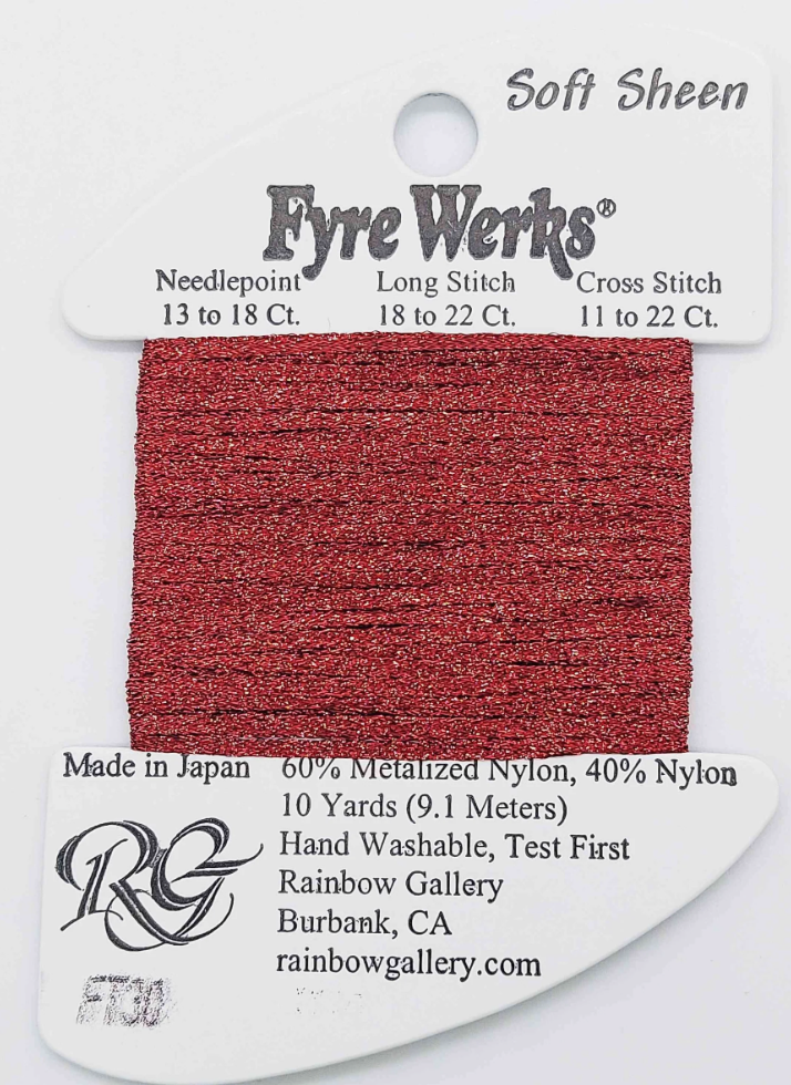 Fyre Werks Red FT30