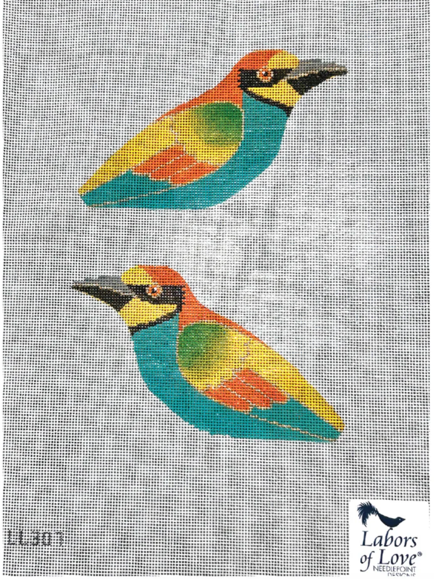 European Bee Eater Double Sided Bird Canvas