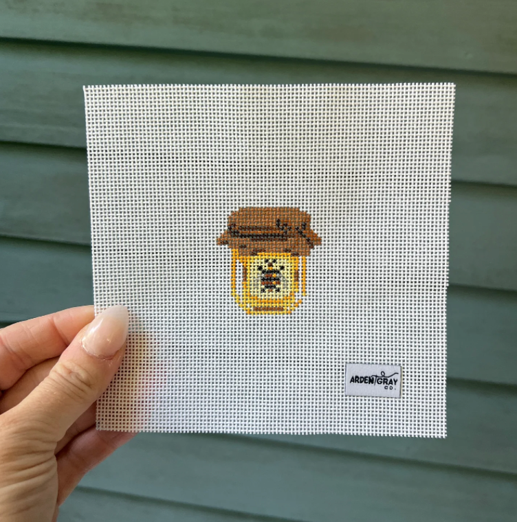 Mini Honey Pot Jar Canvas