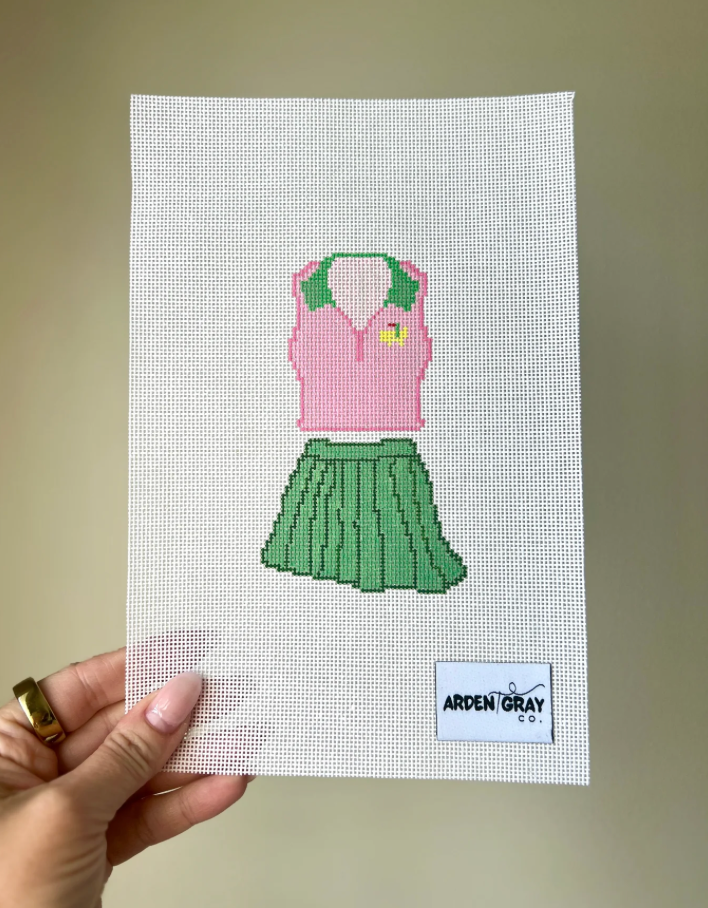 Girly Golf Outfit Canvas