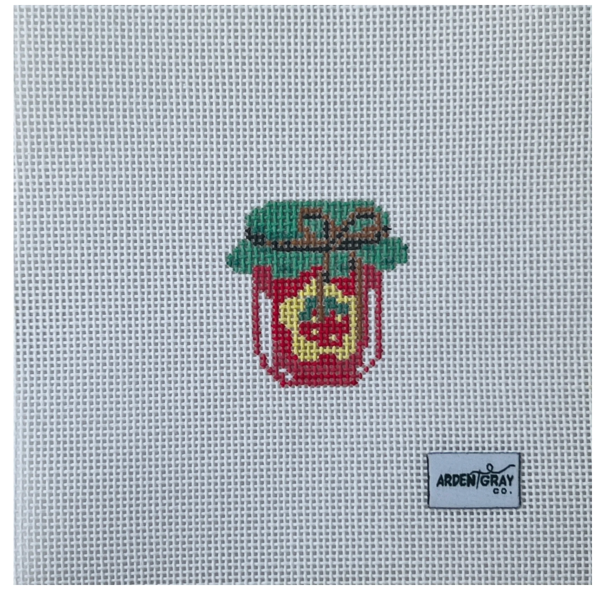 Mini Strawberry Pot Jar Canvas