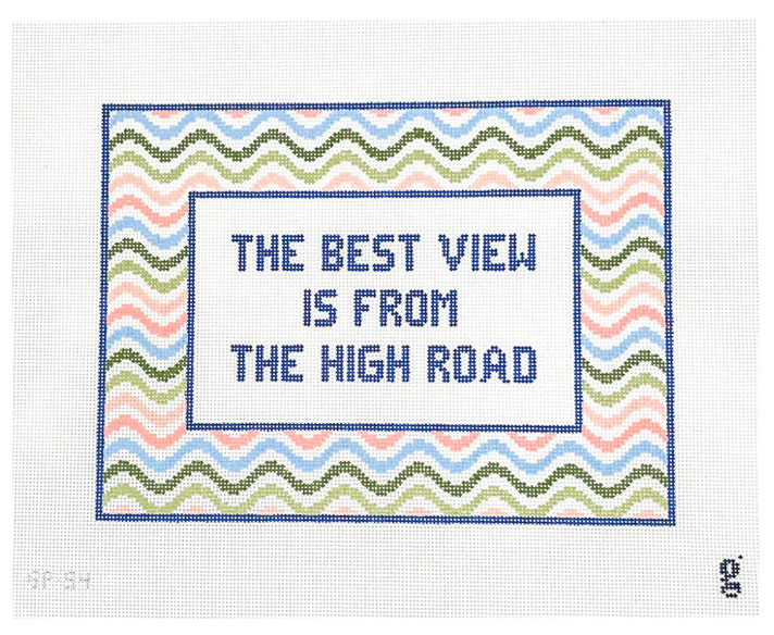 The Best View Canvas