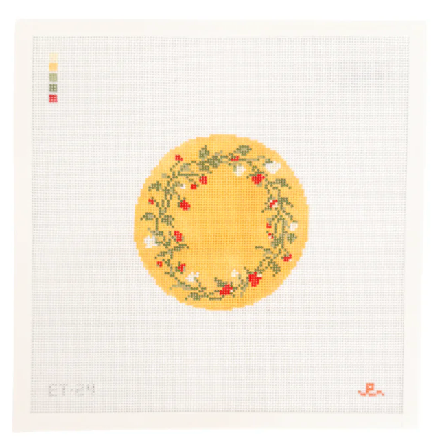 Summer Round Canvas