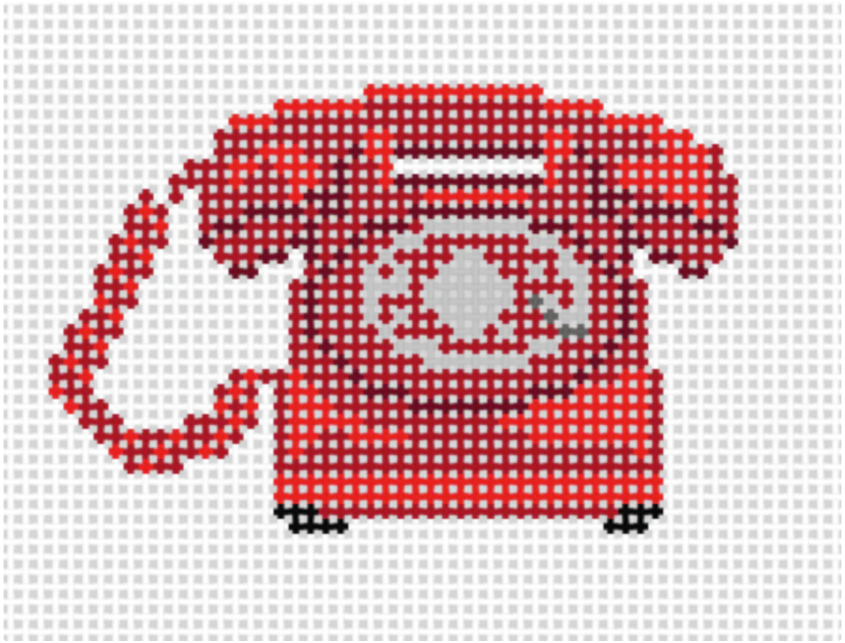 Tiny Telephone Canvas