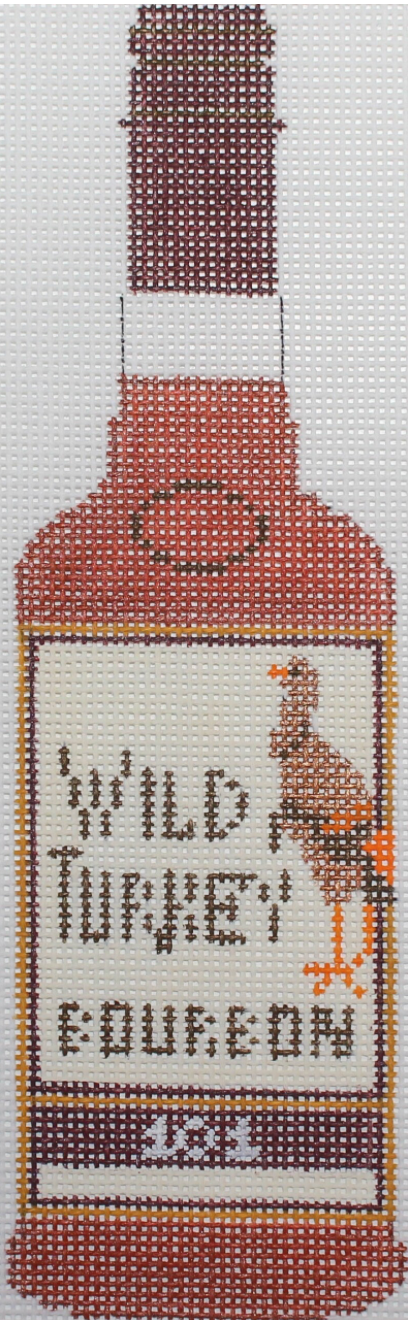 Wild Turkey Bottle Canvas