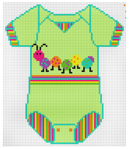 Baby Onesie - Caterpillar Canvas