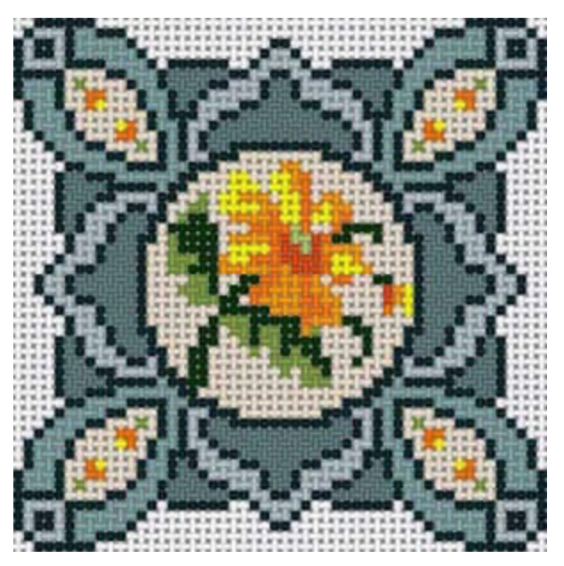 Flower Coaster #3 Canvas