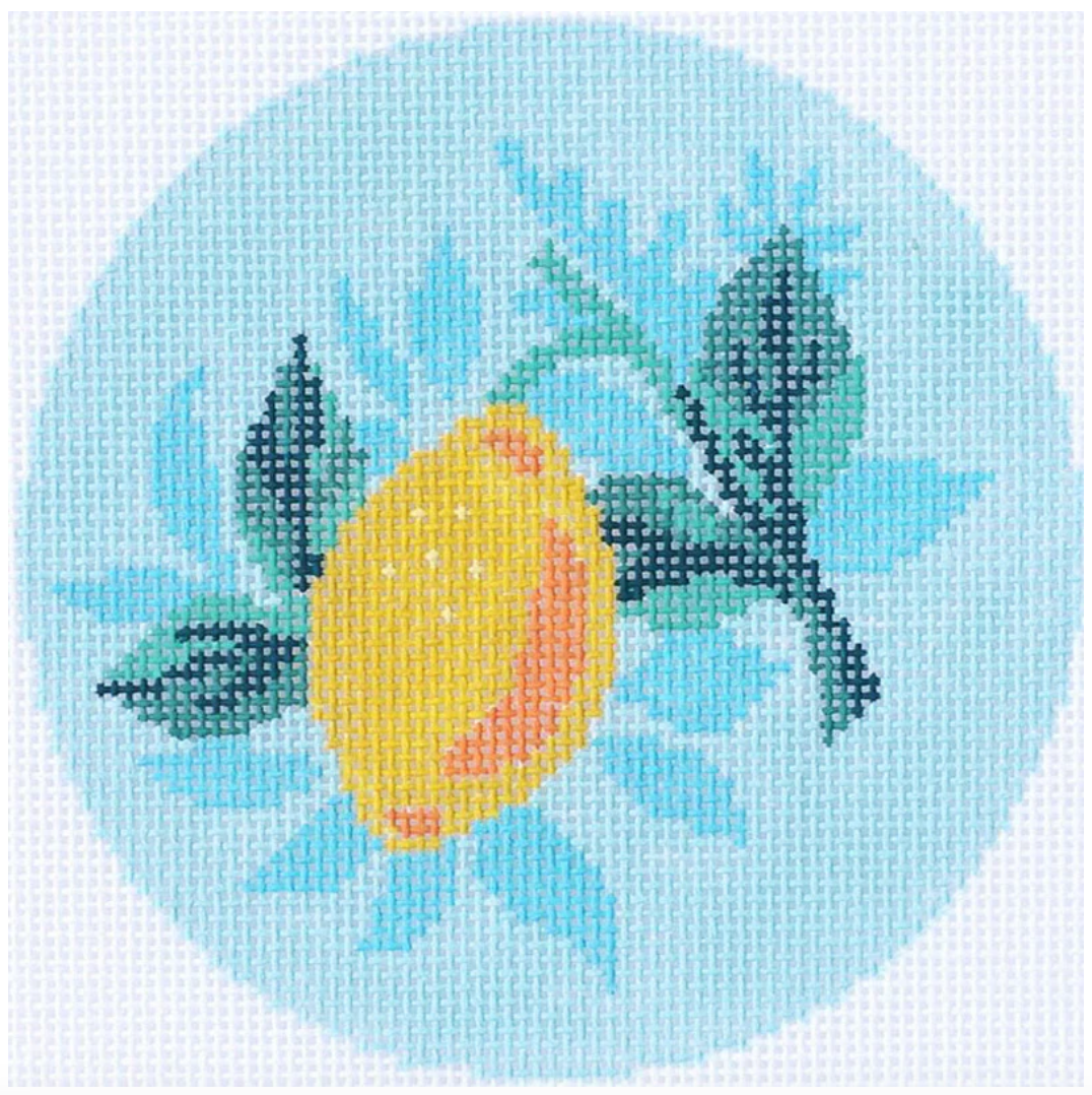 Lemon Ornament Canvas