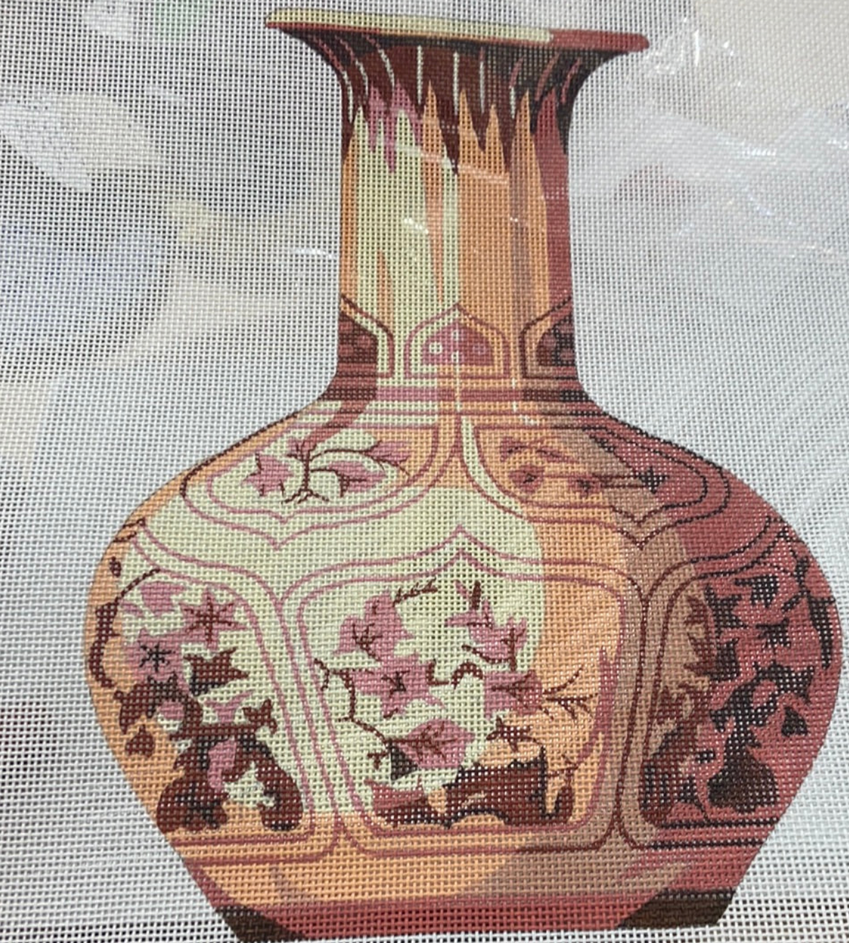 Single Vase Tall Canvas