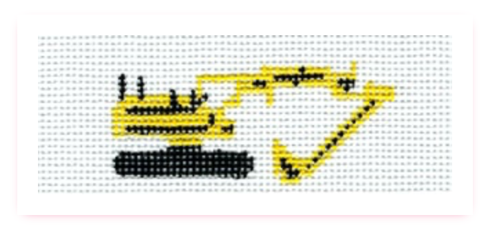 Backhoe Canvas + Keyfob Kit