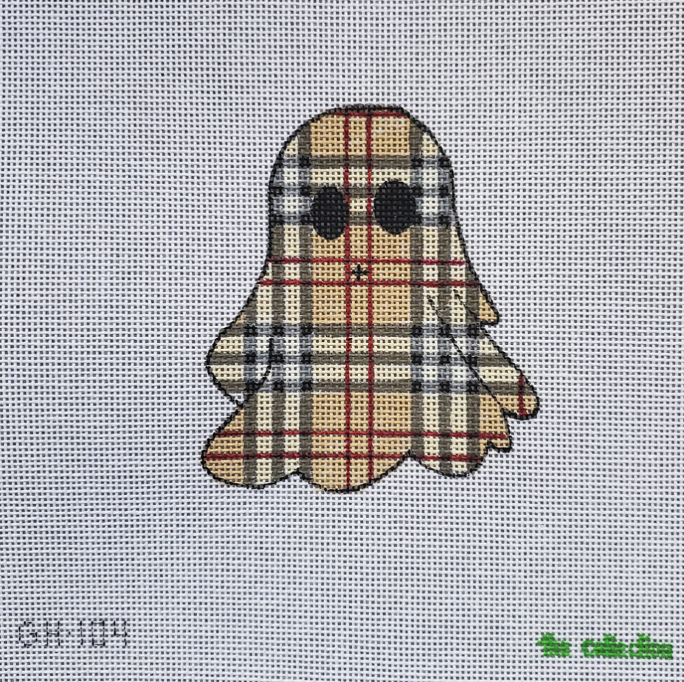 Boo-jee Ghouls Plaid Canvas