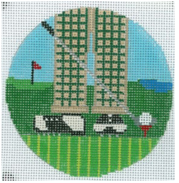 Golf Feet - Man - Checks Canvas